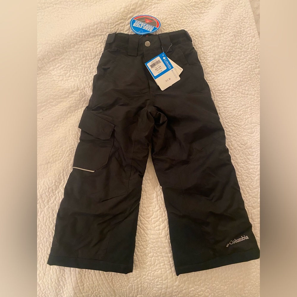 BNWT Columbia Kids Omni-Tech Youth Bugaboo Snow Pants
